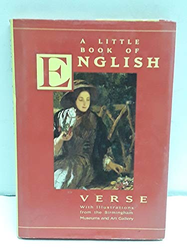 Beispielbild fr Lit book of English Verse zum Verkauf von Wonder Book