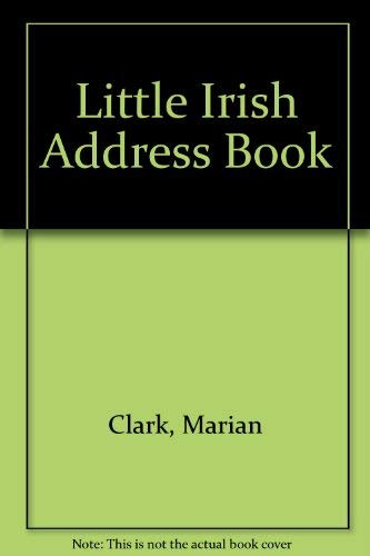 Stock image for Little Irish Address Book for sale by Wonder Book