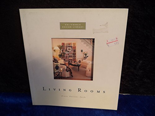 Imagen de archivo de Living Rooms : California Design Series a la venta por Better World Books: West