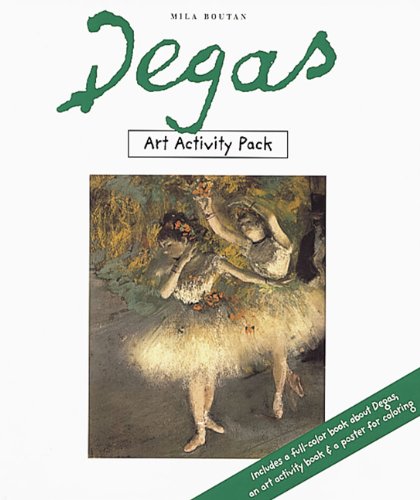 Imagen de archivo de Art Activity Pack: Degas (Art Activity Packs) a la venta por Half Price Books Inc.