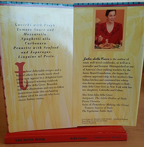 Stock image for The Pasta Book; Recipes in the Italian Tradition for sale by Alf Books