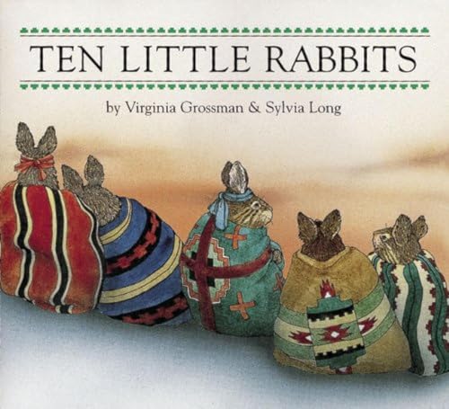 9780811821322: Ten Little Rabbits Board Book