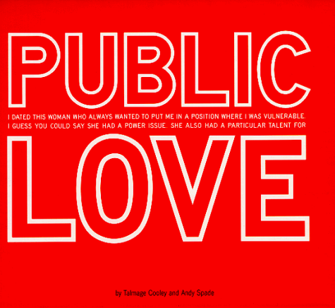 Beispielbild fr Public Love zum Verkauf von Better World Books