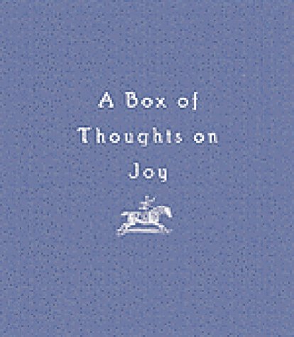 A Box of Thoughts on Joy (9780811822244) by H Klein; C WHitcomb