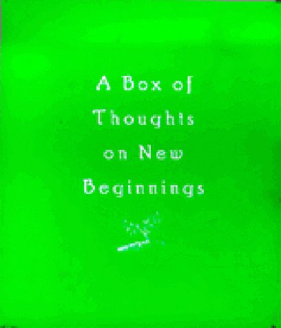 A Box of Thoughts on New Beginnings (9780811822312) by [???]