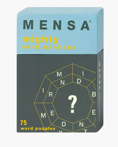 Beispielbild fr Mensa: Mighty Mind Benders: 75 Word Puzzles zum Verkauf von BooksRun