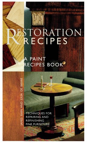 9780811825108: RESTORATION RECIPES ING: Techniques for Repairing and Refinishing Fine Furniture