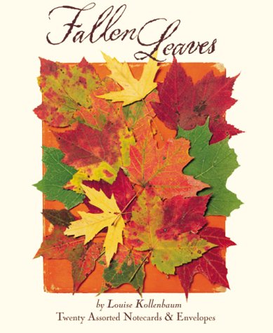 9780811825290: Fallen Leaves Deluxe Notecards: 20 Assorted Notecards and Envelopes