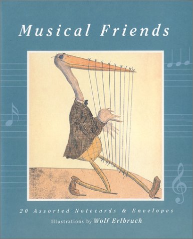 Musical Friends Notecards (9780811826839) by [???]