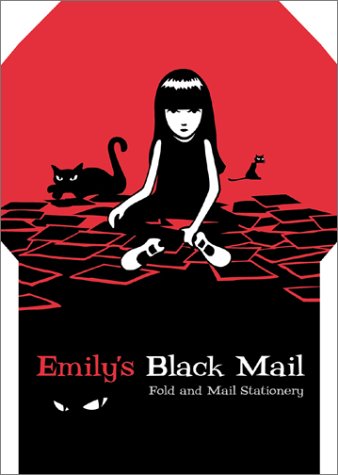 Emily's Black Mail Fold and Mail Stationery: Emily the Strange (Emily, EMIL) (9780811831673) by Cosmic Debris Etc., Inc.