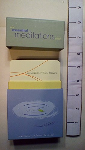 Beispielbild fr Essential Meditations Deck: 50 Everyday Exercises: 50 Everyday Activities to Focus the Mind (Gift Box) zum Verkauf von medimops