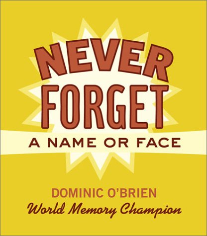 Imagen de archivo de Never Forget a Name or Face a la venta por WorldofBooks