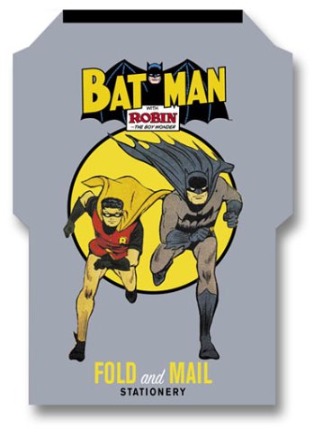 Batman and Robin Fold and Mail Stationery (9780811837965) by DC Comics; Comics, DC