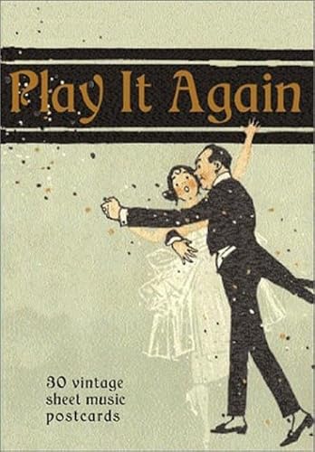 9780811838269: Play it again: 30 Vintage sheet music postcards