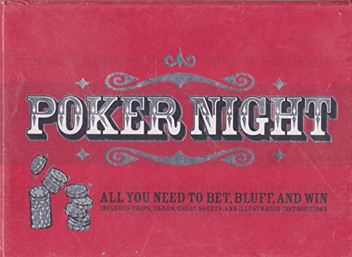 Beispielbild fr Poker Night: All You Need to Bet, Bluff, and Win zum Verkauf von Books From California