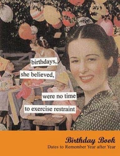 Imagen de archivo de Birthdays, She Believed Birthday Book: Dates to Remember Year After Year (Anne Taintor, TAIN) a la venta por HPB-Movies