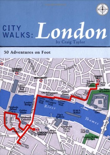 9780811845625: City Walks London: 50 Adventures On Foot