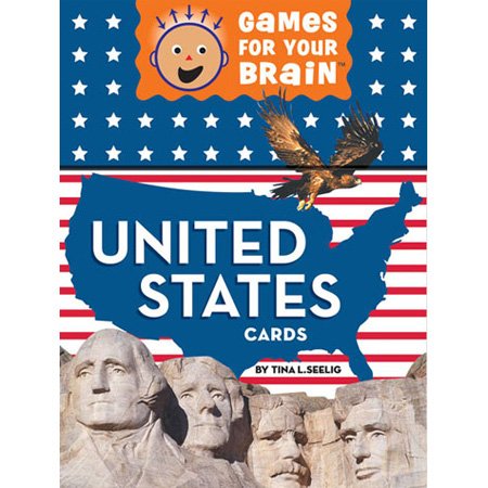 Imagen de archivo de Games for Your Brain: United States Cards a la venta por Arundel Books