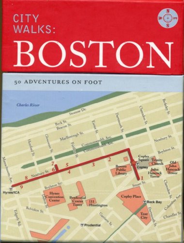 Beispielbild fr City Walks Deck: Boston: 50 Adventures on Foot zum Verkauf von WorldofBooks
