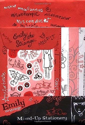 Stock image for Emilys Mixed-Up Stationery (Emily the Strange Stationery Set, Gift for Emily the Strange Fan) for sale by Bookoutlet1