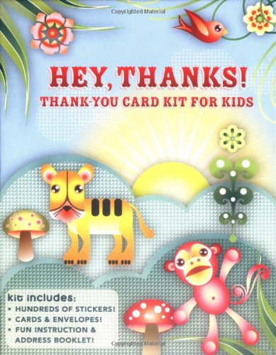 9780811858250: Hey, Thanks!: A Fun Card-Making Kit for Grateful Kids