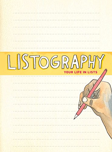 Beispielbild fr Listography Journal: Your Life in Lists zum Verkauf von Wonder Book