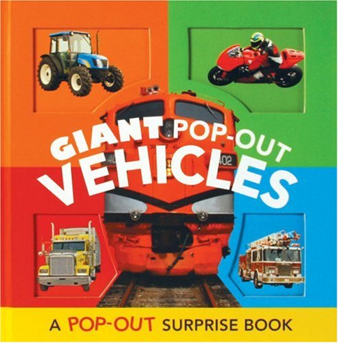 9780811859530: GIANT POP OUT VEHICLES GEB (A Pop-Out Surprise Book)