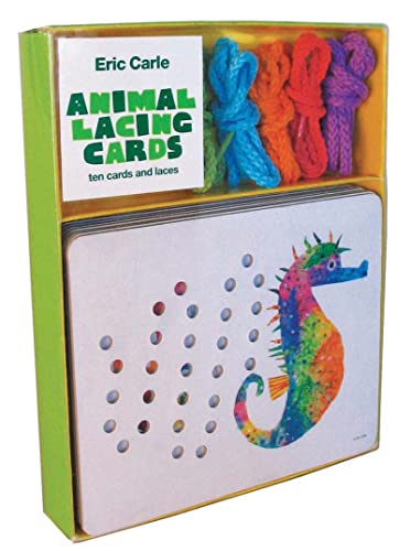 9780811860017: Eric Carle. Animal Lacing Cards: Ten Cards and Laces