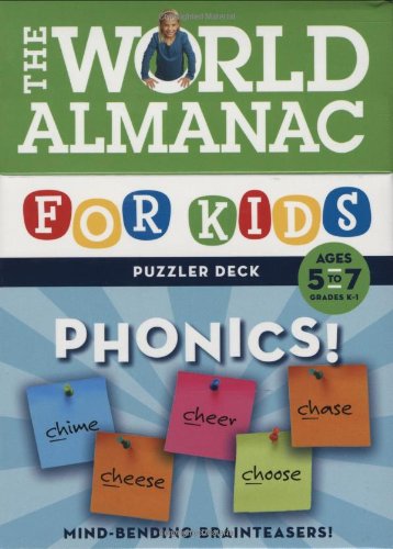 World Almanac Puzzler Deck: Phonics, Ages 5-7, Grades K-1 (9780811861670) by Chronicle Books