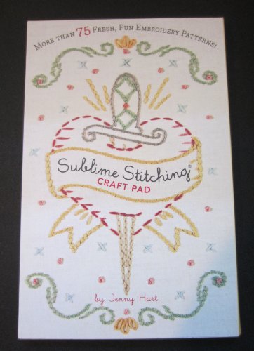 Sublime Stitching Craft Pad - Hart, Jenny