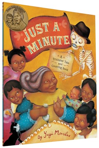Imagen de archivo de Just a Minute: A Trickster Tale and Counting Book (Paperback or Softback) a la venta por BargainBookStores