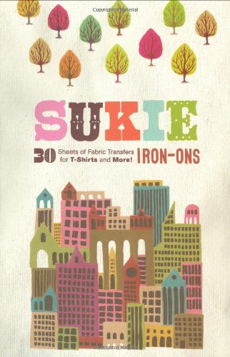 9780811866613: Sukie Iron-On Craft Pad: 30 Sheets of Fabric Transfere for T-shirts and More!