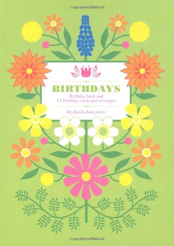 Stock image for Dutch Door Birthdays: Birthday Book and Card Set for sale by Academybookshop