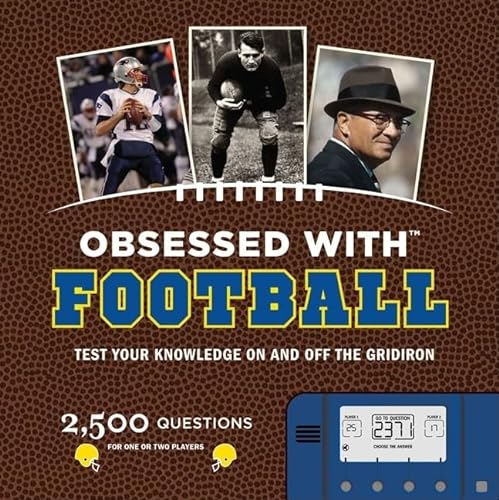 9780811868839: Obsessed With Football: Test Your Knowledge On and Off the Gridiron
