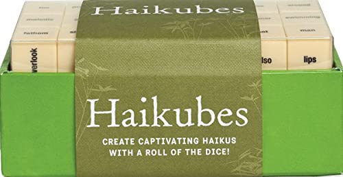 Haikubes Create Captivating Haiku With a Roll of the Dice! (Poetry Game, Educational Poem Gift fo...