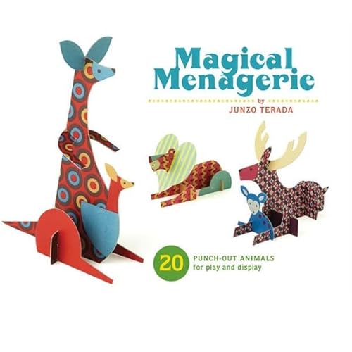 9780811870030: Magical Menagerie: 20 Punch-Out Animals for Play and Display