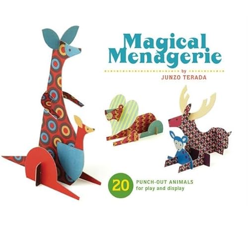 9780811870030: Magical Menagerie: 20 Punch-out Animals for Play and Display