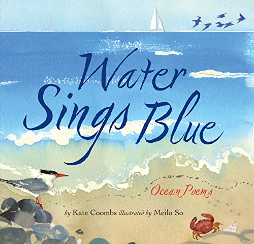 Stock image for Water Sings Blue: (Blue Book of Ocean and Water, Books for Kids about Sea Castles) for sale by SecondSale