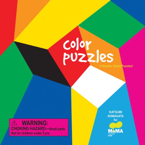 9780811876896: MoMa Color Puzzles: 4 Double-Sided Puzzles [Board book]