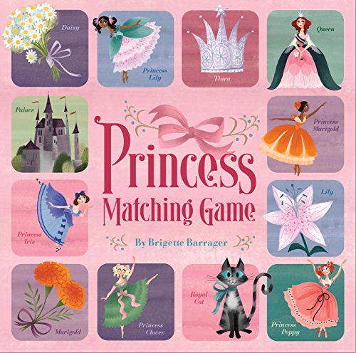 Princess Matching Game (Memory Matching Games for Toddlers, Matching Games for Kids, Preschool Me...
