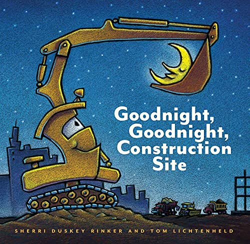 Goodnight, Goodnight Construction Site (Hardcover Books for Toddlers, Preschool Books for Kids)