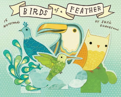 9780811879194: Birds of a Feather: 12 Notecards - Dwell Studio