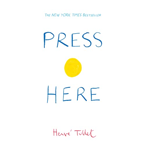 Beispielbild fr Press Here (Interactive Book for Toddlers and Kids, Interactive Baby Book) (Press Here by Herve Tullet) zum Verkauf von Wonder Book