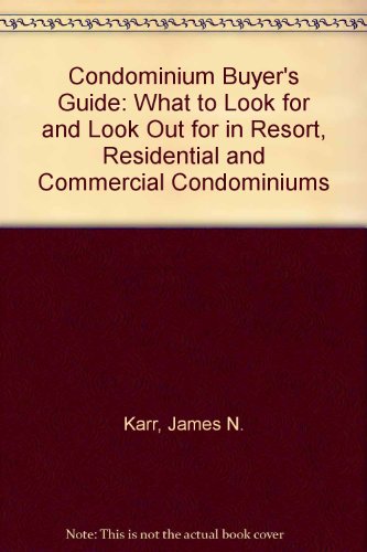 Stock image for The Condominium Buyer's Guide for sale by Better World Books
