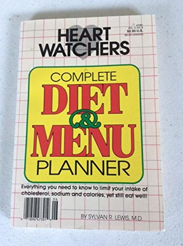 Stock image for Heart Watcher's Complete Diet and Menu Planner for sale by R Bookmark