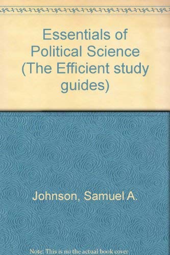 Imagen de archivo de Essentials of political science (Barron's essentials; the efficient study guides) a la venta por ThriftBooks-Atlanta