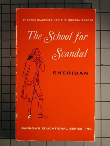 Imagen de archivo de School for Scandal a la venta por HPB-Emerald