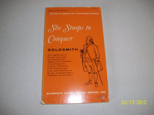 9780812001587: She Stoops to Conquer