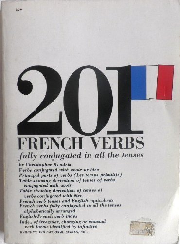 Imagen de archivo de 201 French Verbs a la venta por Top Notch Books