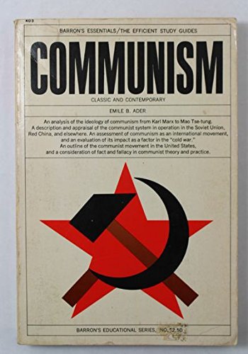 Beispielbild fr Communism : Classic and Contemporary zum Verkauf von Better World Books